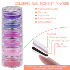 Duufin eye shadow use with pearlescent powder for radiant look.