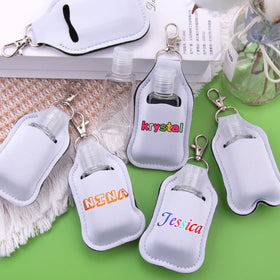 Duufin portable travel set is ideal for sanitizer, lotion, or toiletries.