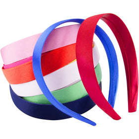 Premium materials satin over durable plastic for everyday wear