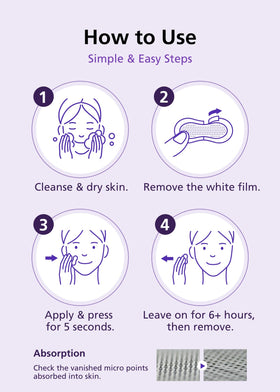 DWEasyDerm Korean-inspired patch system with collagen and EGF benefits.