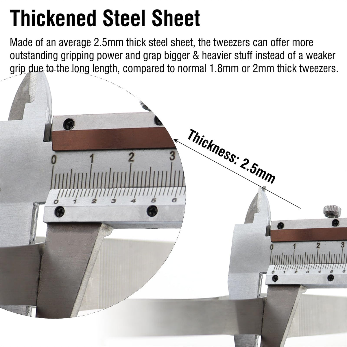 DXOBAY anti-slip serrated handle enhances control during feeding and maintenance