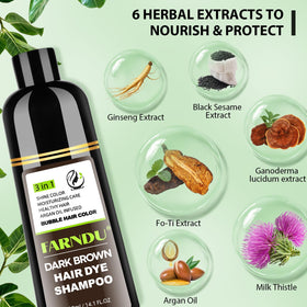 DYEING 221 BC FARNDU argan oil helps nourish hair while coloring