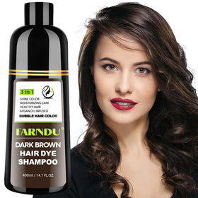 DYEING 221 BC FARNDU pour bottle delivers quick gray coverage