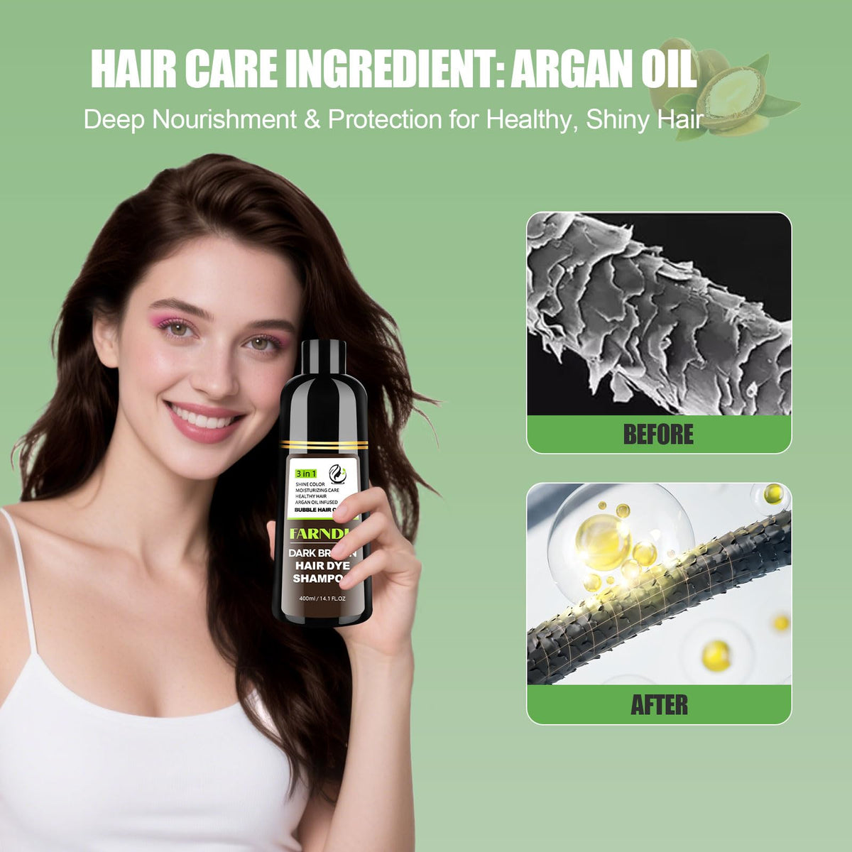 DYEING 221 BC FARNDU paraben-free formula supports scalp comfort