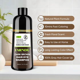 DYEING 221 BC FARNDU ten uses value and color per bottle