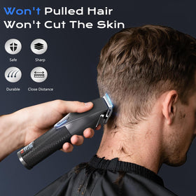 Dyflexifurn clipper with LCD display for speed and battery clarity.