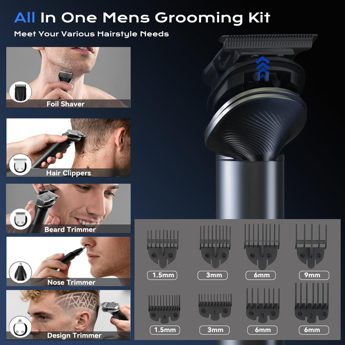 Dyflexifurn nose/ear trimmer for hygienic grooming on the go.