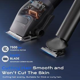 Dyflexifurn V-Blade trimmer for precise detailing and sculpting.