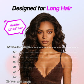 DYHOO dual voltage travel-ready curling iron for worldwide use