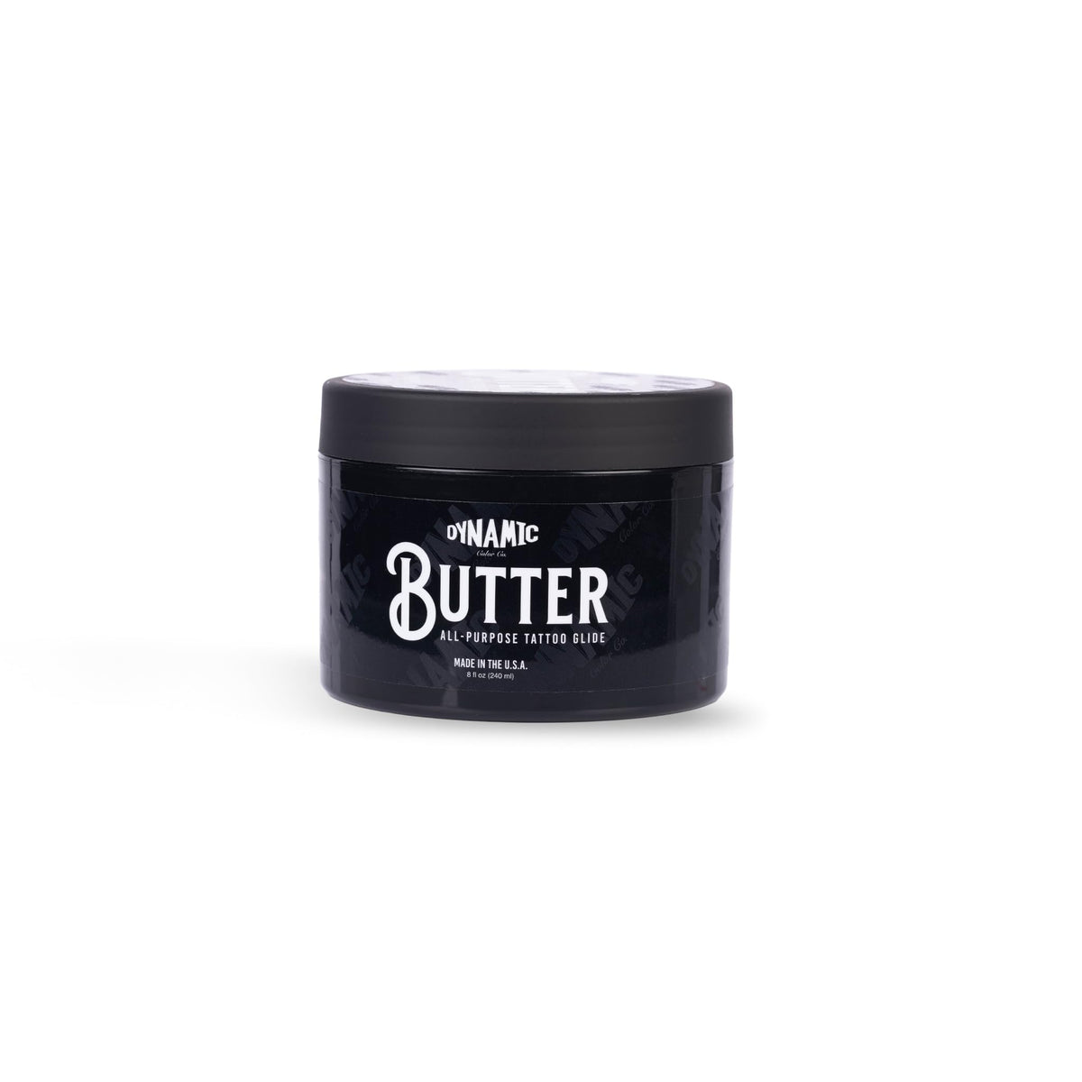 Dynamic Color Butter packaging image highlights premium vegan formula for daily tattoo care.