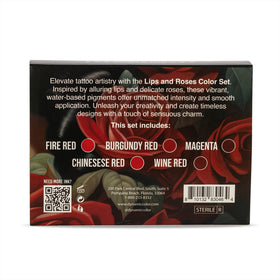 Dynamic Color Co Burgundy Red bottle delivers deep, smooth blends.