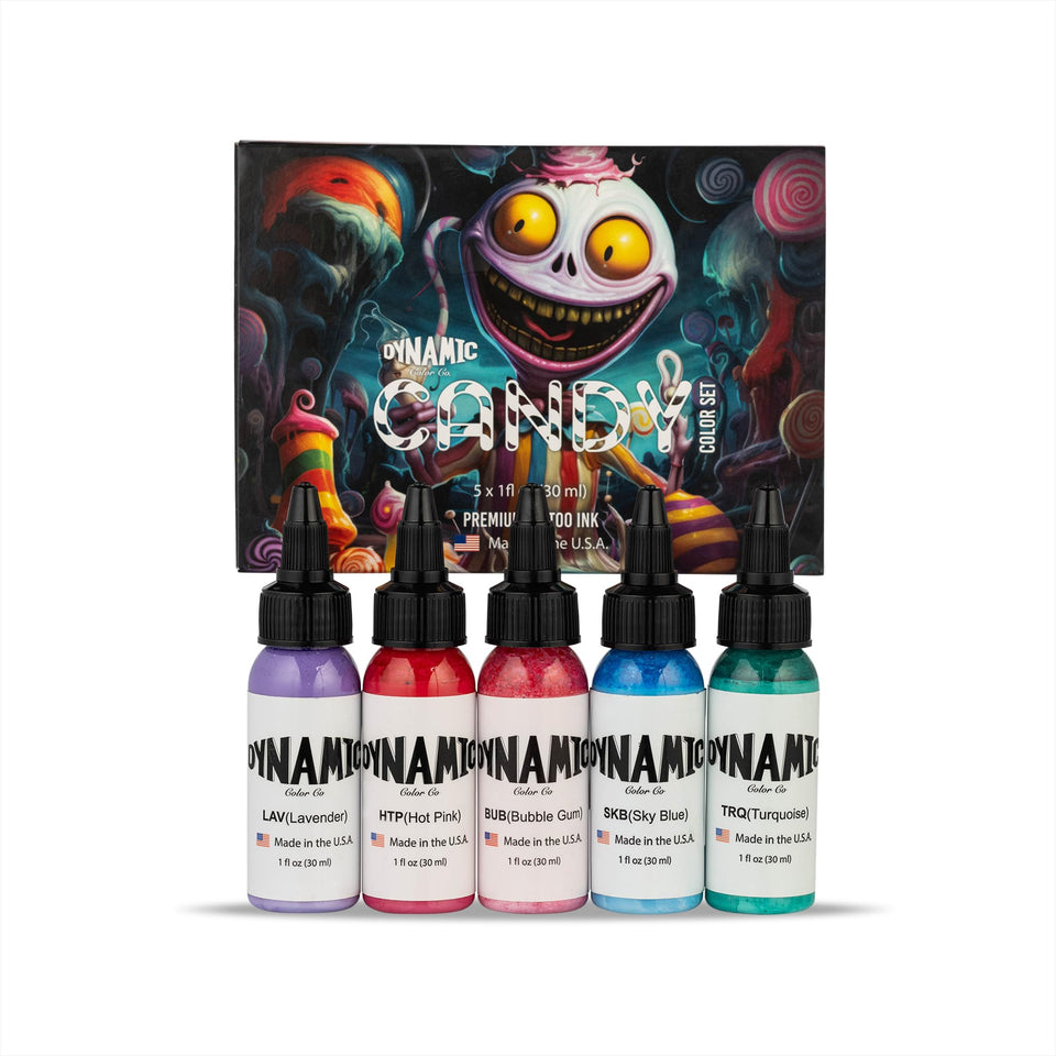 Dynamic Color Co Candy Color Lavender ink for vivid lines and smooth shading.