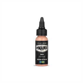 Dynamic Color Co Platinum Collection bottle close-up with vibrant inks for professional art.