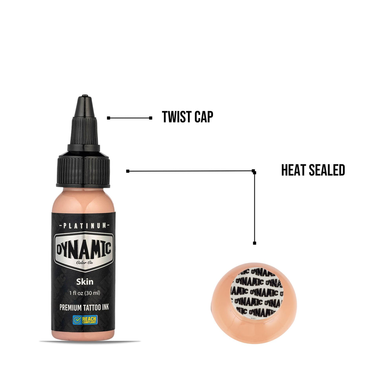 Dynamic Color Co Platinum Collection ink swatches for smooth blending.
