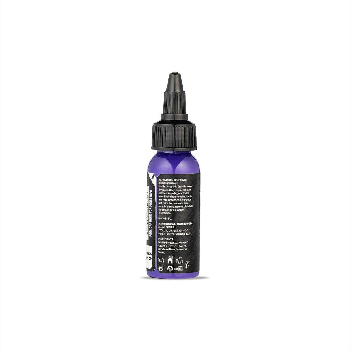 Dynamic Color Co Platinum Purple ink swirl demonstrates smooth flow for clean fills
