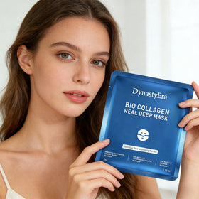 DynastyEra Bio Collagen Mask ingredients include seven plant extracts and fermentation filtrates.
