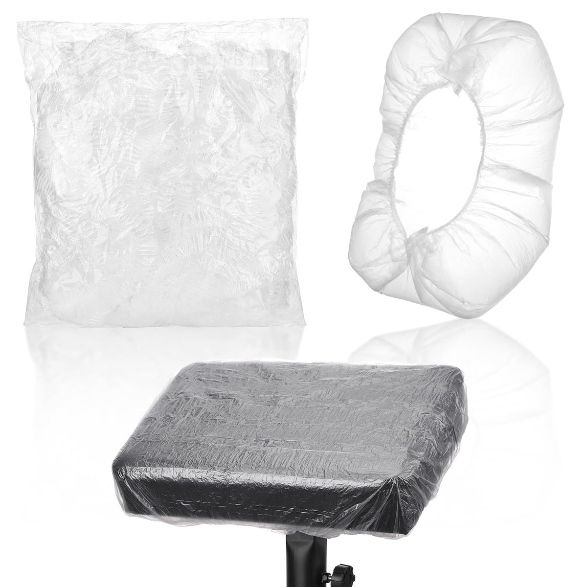 Dynvue tattoo arm rest cover in full size for large trays, ensuring clean sessions.