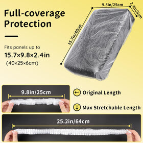 Dynvue tattoo tray cover provides waterproof and dustproof protection for the work area.