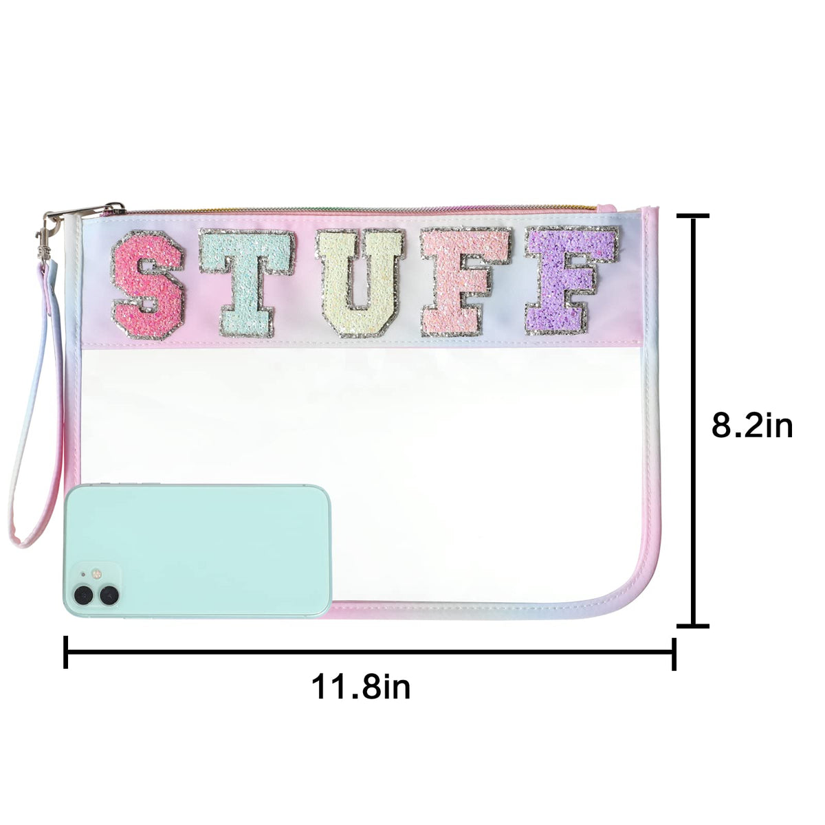 DYSHAYEN TSA-approved clear bag for efficient airport security checks.