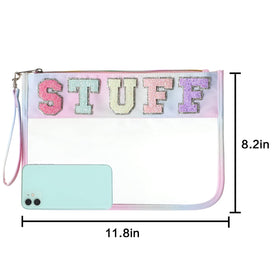 DYSHAYEN TSA-approved clear bag for efficient airport security checks.