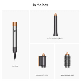Voluminous blow dry in minutes with three versatile attachments.
