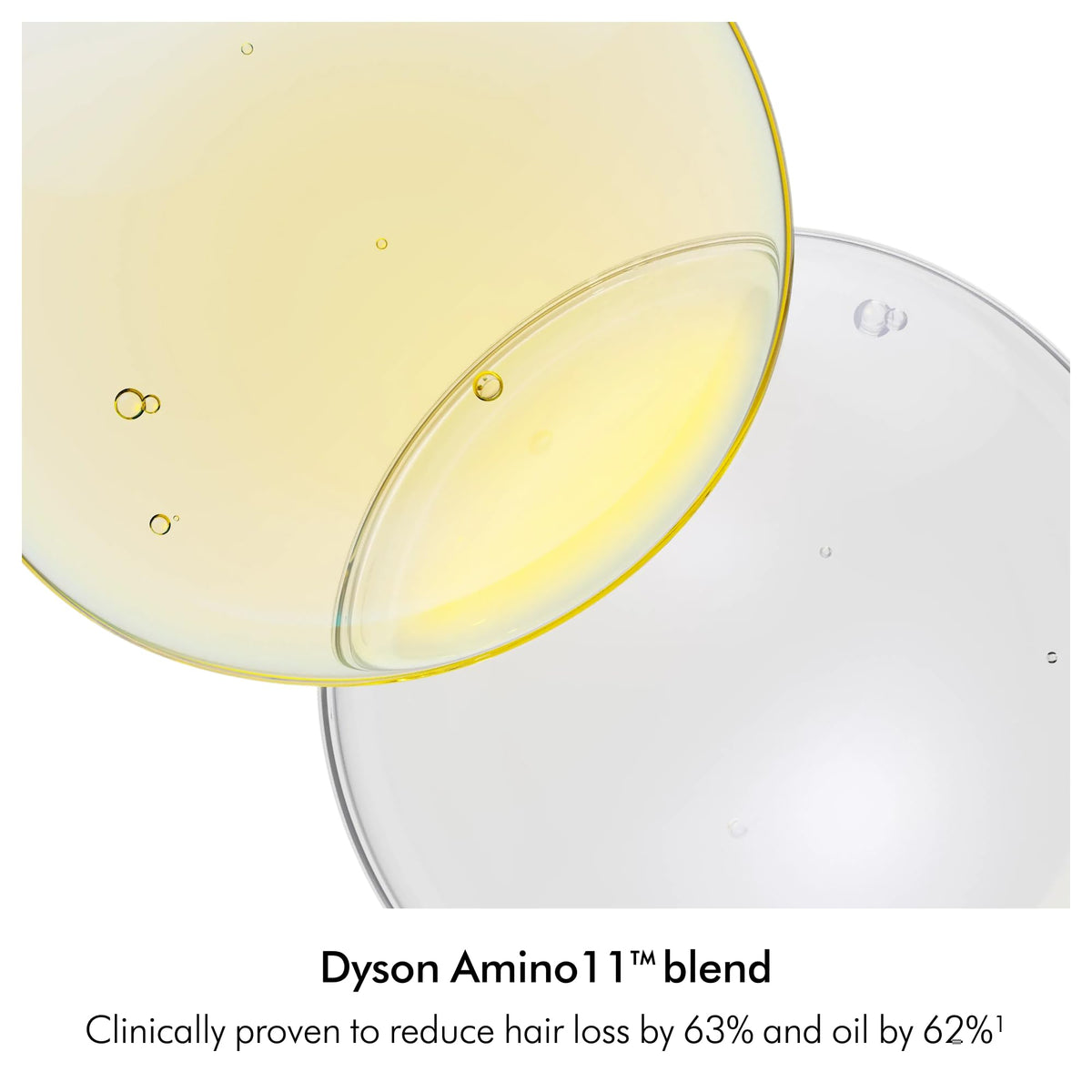 Barley-extract root-strength from Dyson Amino supports hair at the root.