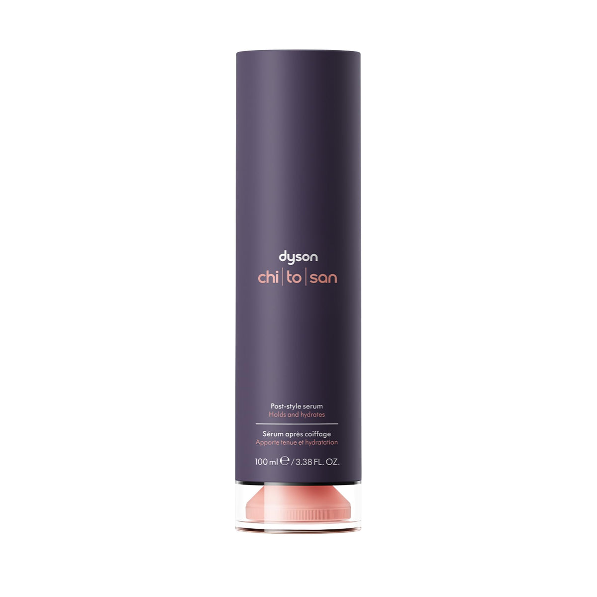 Dyson Chitosan Post-style Serum bottle pump for precise, mess-free application