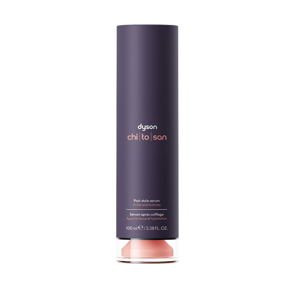 Dyson Chitosan Post-style Serum bottle pump for precise, mess-free application