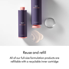 Signature fragrance experience of Dyson Chitosan Post-style Serum