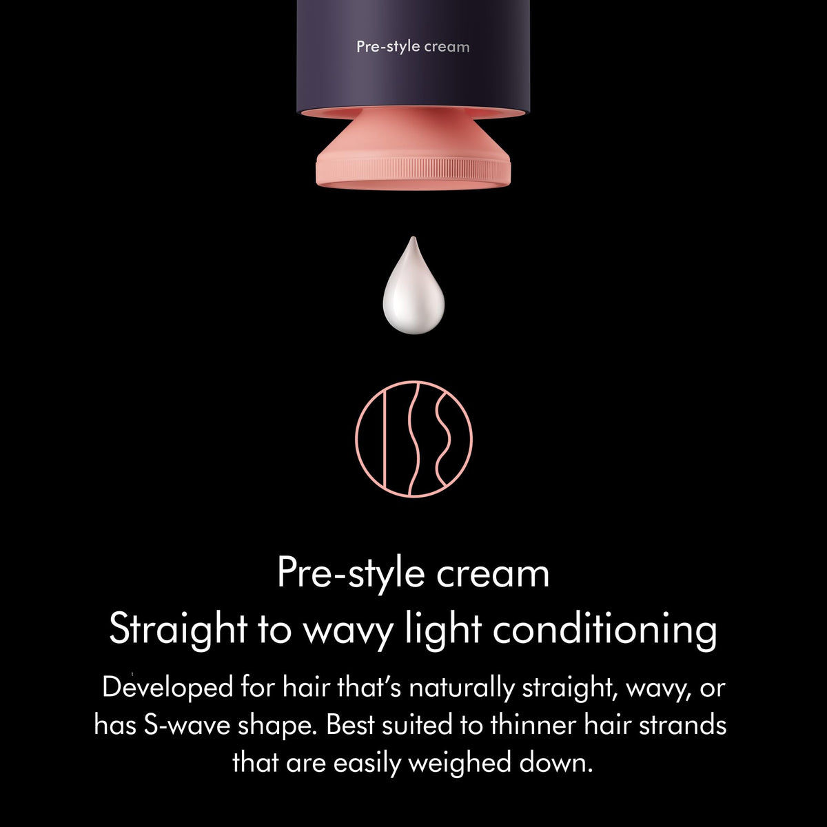 Precise dispensing with Dyson Chitosan Pre-style Cream pump