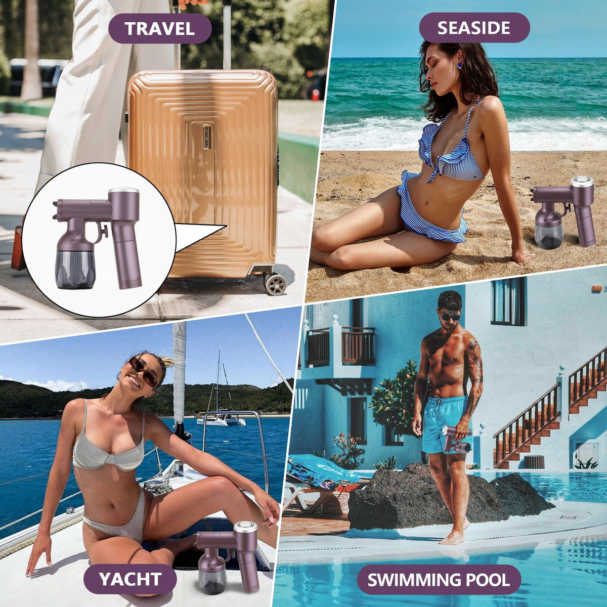 DYTAN mobile tan solution for beach, travel, and outdoor use