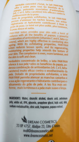 E de B Paw Paw Papaya Soap 7oz gentle cleansing bar.