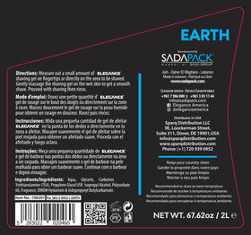 E Elegance Aquatic Earth fragrance packaging highlights refreshing scent for daily grooming