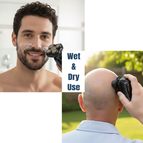 E-Hunter included cleaning brushes simplify maintenance after every shave.