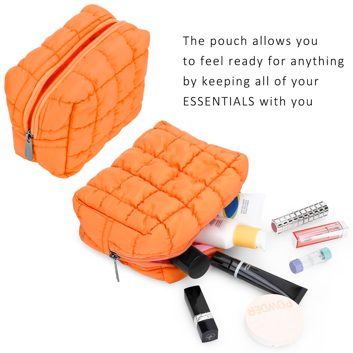 E-Tree with durable hardware zippers secures contents on the go.