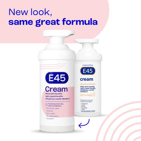 E45 eczema and dermatitis support use on dry patches
