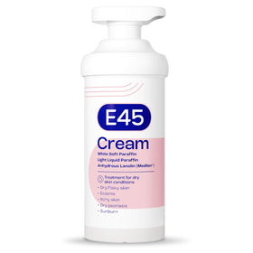 E45 eucalyptus-scented cream 500g front jar for daily moisturization