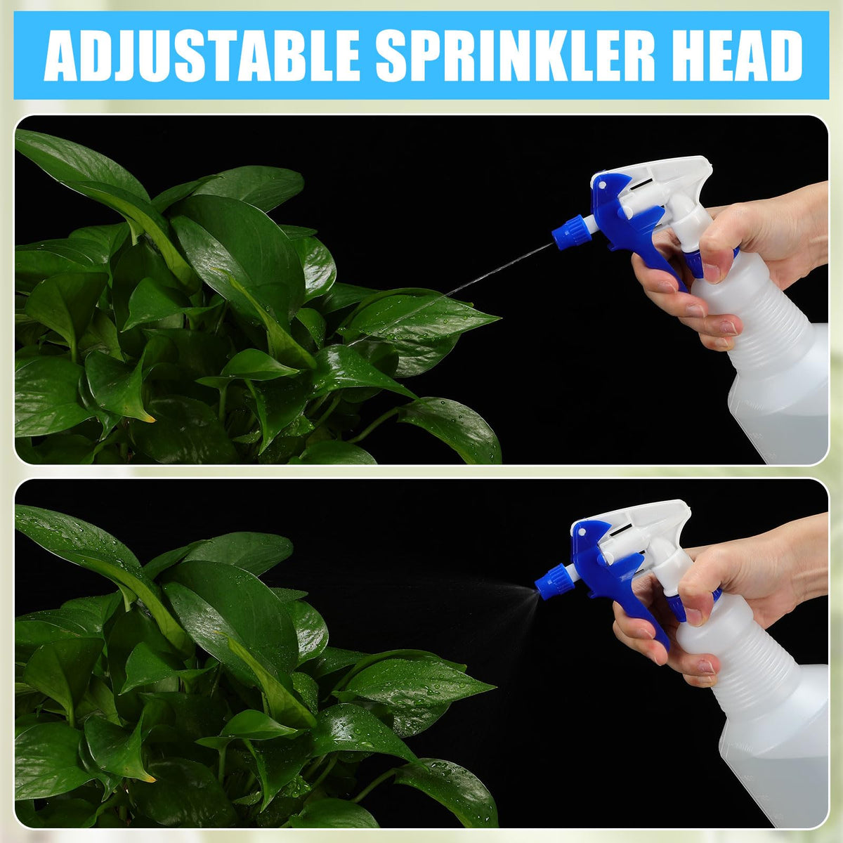 Eaasty adjustable-nozzle sprayer head offers mist or stream mode
