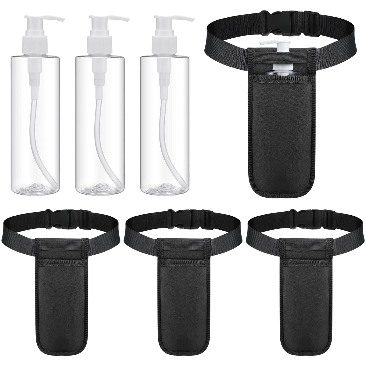 Eaasty bottle holster clip securing oils for easy access during massages