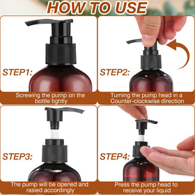 Eaasty leak-proof pump dispenser helps minimize drips and waste.