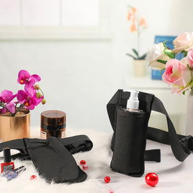 Eaasty massage room kit helps organize bottles and holsters for sessions