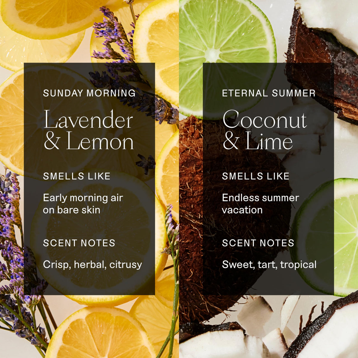 Texture close-up shows natural oils and tapioca starch in Each & Every deodorant