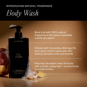 Rich, silky lather from Each & Every body wash for a gentle cleanse.