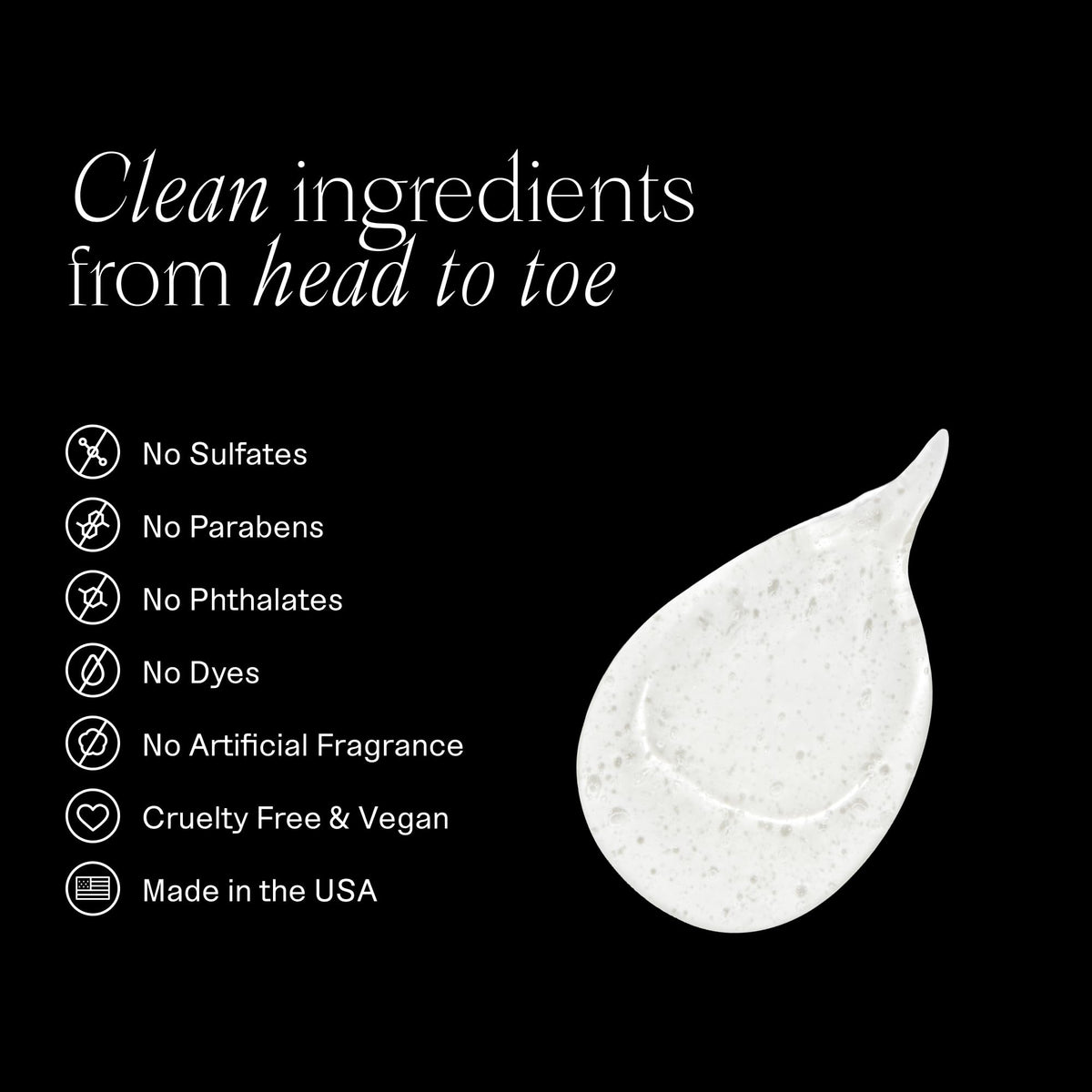 Each & Every ceramides-lactic-acid-moringa-ingredients highlight nourishing components