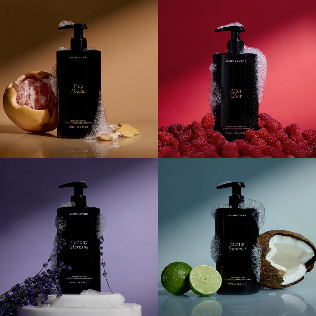 Easy pump-to-lather application for a quick daily ritual.