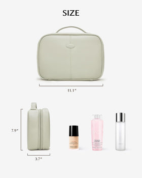 EACHY compact folded size fits neatly in carry-on luggage.