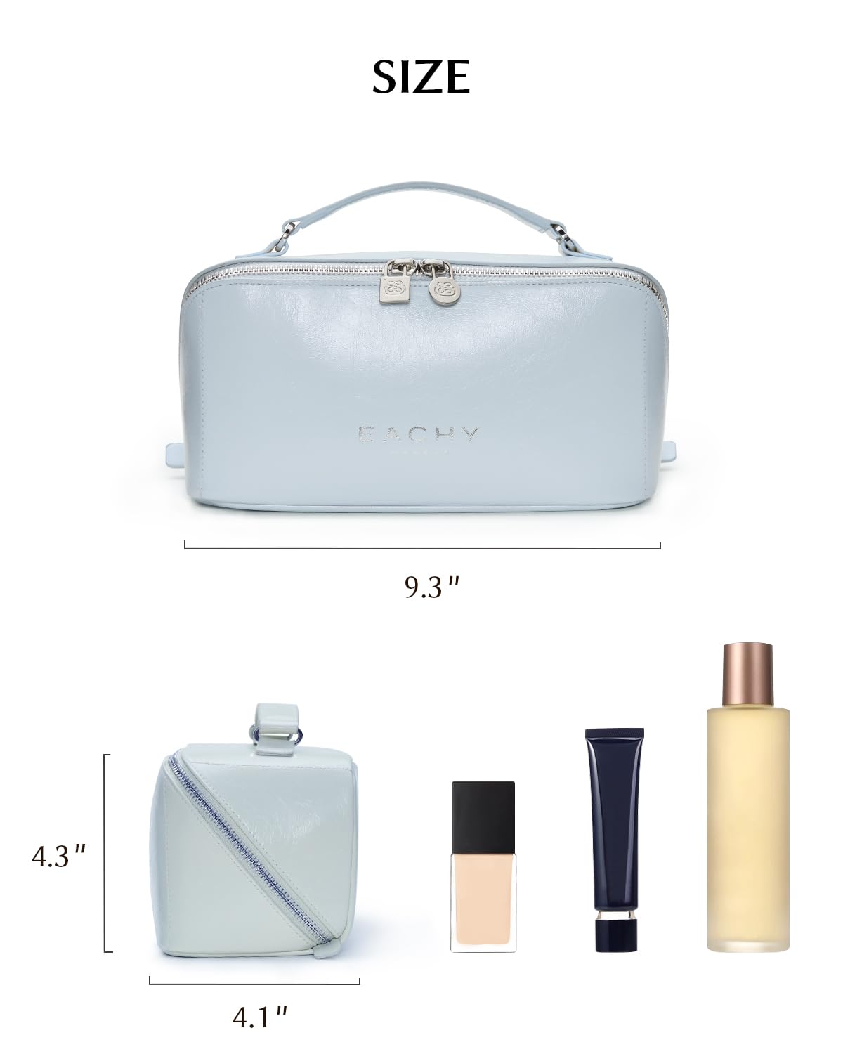 EACHY gift-ready travel bag for women on business trips or getaways.