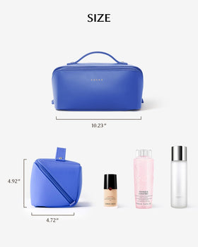 Eachy packaging uses inflatable padding to protect the bag during shipping.