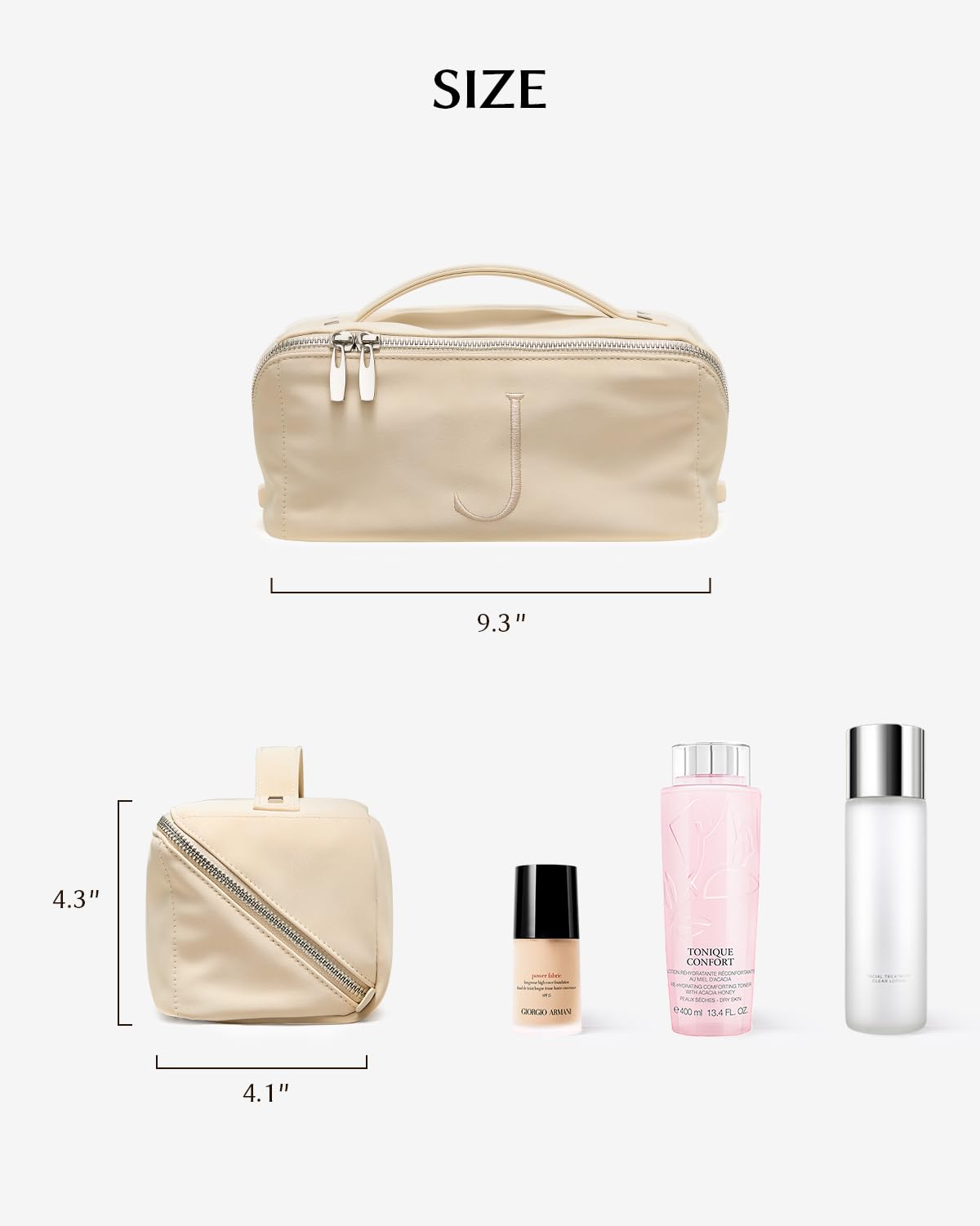 EACHY reinforced padded handle for comfortable carrying