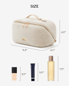 Portable design fits carry-ons for daily grooming on the go